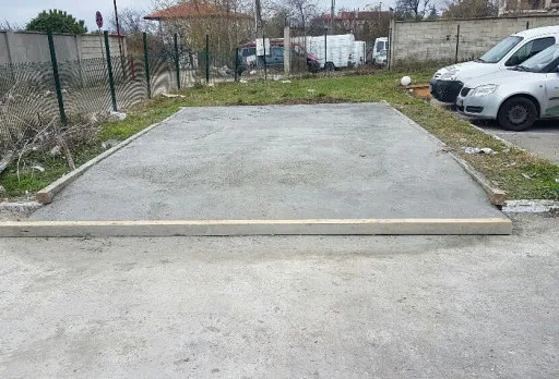 Строителство на рампа с подово отопление във Варна