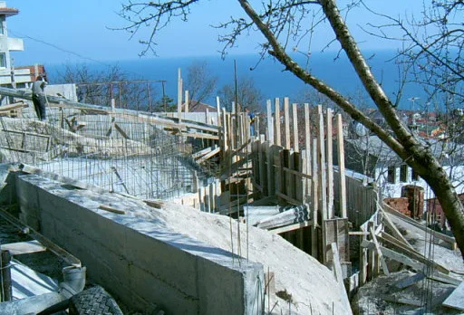 Строителство на инфинити басейн в Балчик, Албена