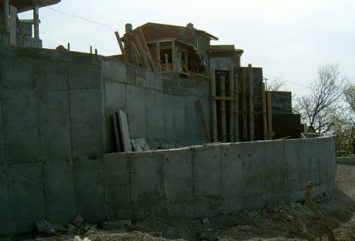 Строителство на инфинити басейн в Балчик, Албена