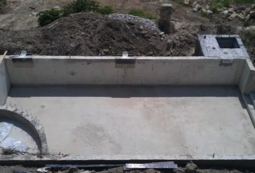 Строителство на басейн в Балчик, с. Рогачево