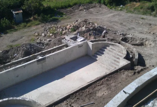 Строителство на басейн в Балчик, с. Рогачево