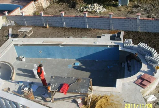 Строителство на басейн в Балчик, с. Рогачево