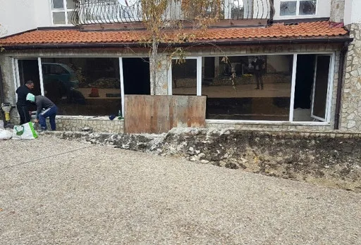 Building a retaining wall, ramp and steps in Albena area