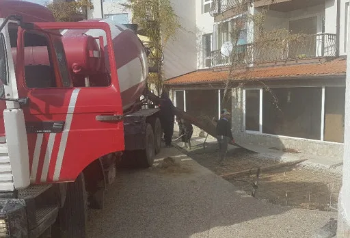 Building a retaining wall, ramp and steps in Albena area