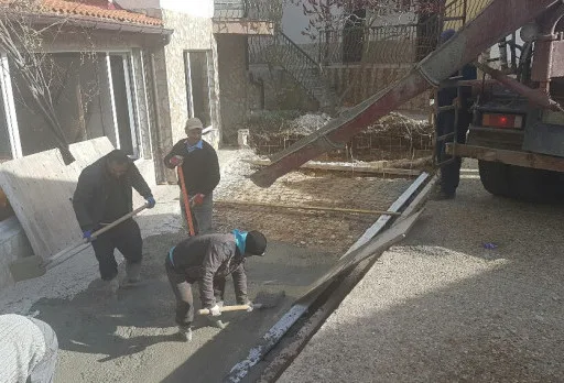 Building a retaining wall, ramp and steps in Albena area