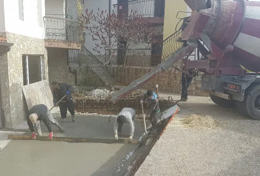 Building a retaining wall, ramp and steps in Albena area