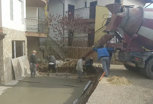 Building a retaining wall, ramp and steps in Albena area