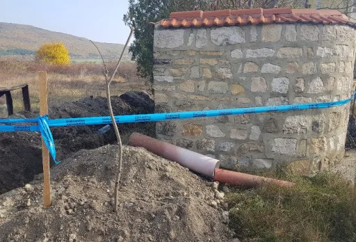 Свързване на къща към водопроводната мрежа до Албена
