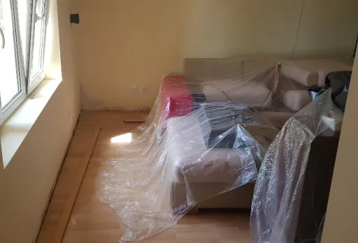 Innenanstrich und Reparaturarbeiten in einer Villa in Balchik