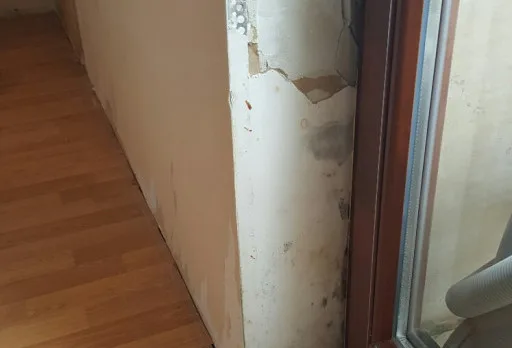 Installation of wallpapers in apartment in Golden sands