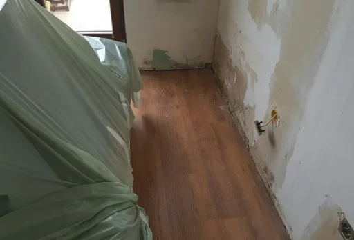 Installation of wallpapers in apartment in Golden sands