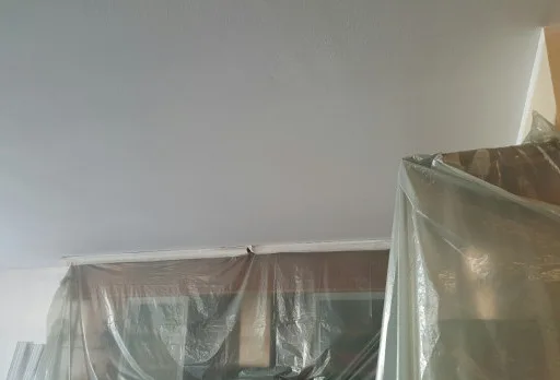 Installation of wallpapers in apartment in Golden sands