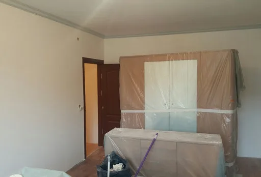 Installation of wallpapers in apartment in Golden sands