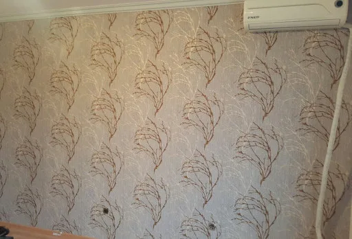 Installation of wallpapers in apartment in Golden sands