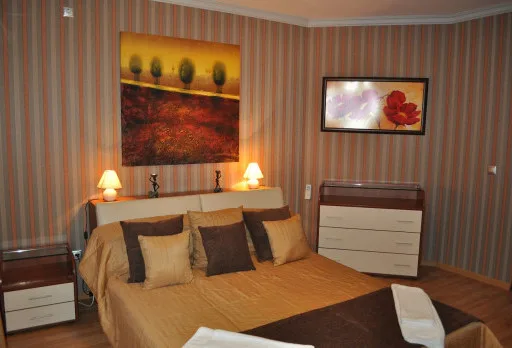 Installation of wallpapers in apartment in Golden sands