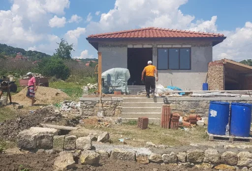 Строителство на ловна хижа Балчик, с. Рогачево