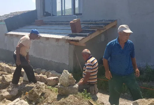 Строителство на ловна хижа Балчик, с. Рогачево