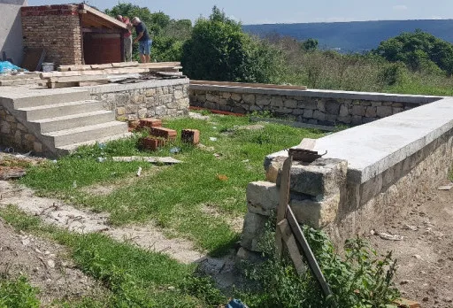 Строителство на ловна хижа Балчик, с. Рогачево