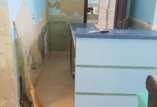 Bau- und Reparaturarbeiten in einem Haus in Varna
