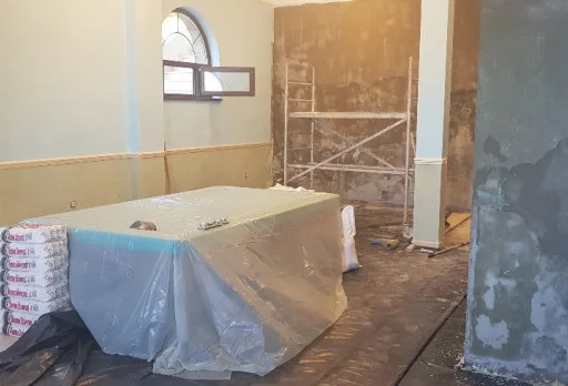 Bau- und Reparaturarbeiten in einem Haus in Varna