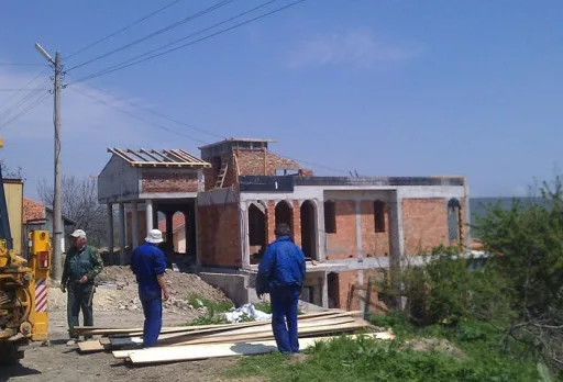 Building a house in Balchik, Rogachevo village