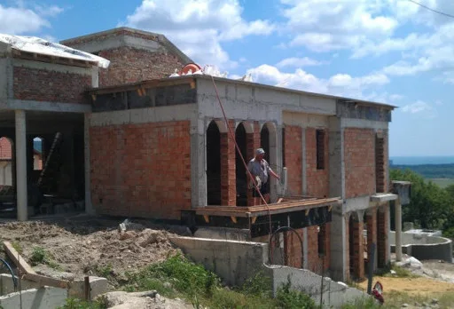 Building a house in Balchik, Rogachevo village