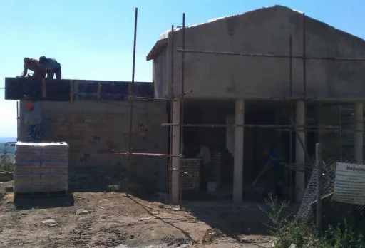 Building a house in Balchik, Rogachevo village