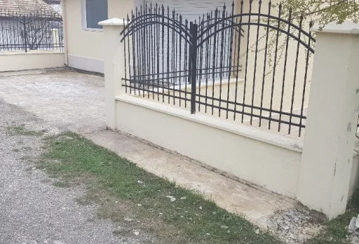 Patio and garage entrance tiling in a villa near Balchik