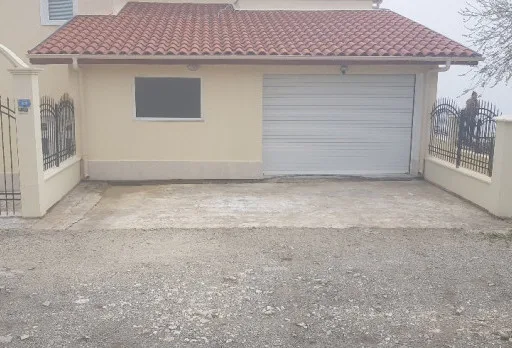 Patio and garage entrance tiling in a villa near Balchik