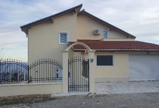 Patio and garage entrance tiling in a villa near Balchik