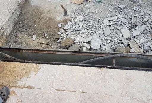 Строителни и ремонтни работи и полагане на PVC тръби за отводняване в Албена