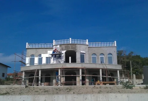 Building a house in Balchik, Rogachevo village
