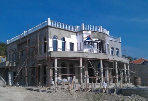 Building a house in Balchik, Rogachevo village