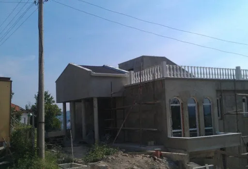 Building a house in Balchik, Rogachevo village