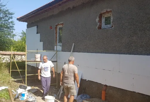 Изолация и вертикална планировка на къща до Дуранкулак