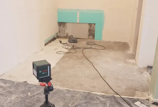 Bau- und Reparaturarbeiten in einem Haus in Varna