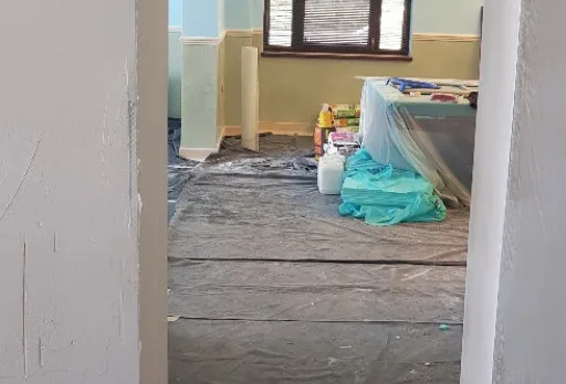 Bau- und Reparaturarbeiten in einem Haus in Varna