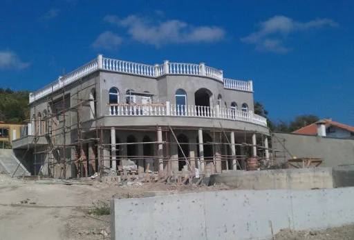 Building a house in Balchik, Rogachevo village