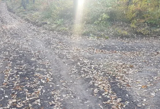 Направа на път от трошен камък и бетонно корито до с. Батово