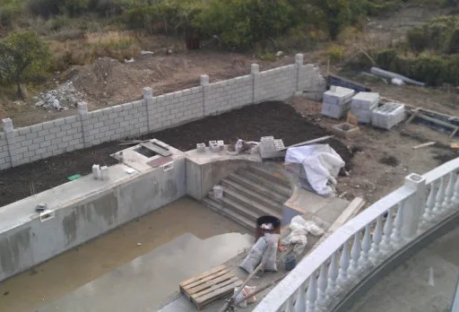 Building a house in Balchik, Rogachevo village
