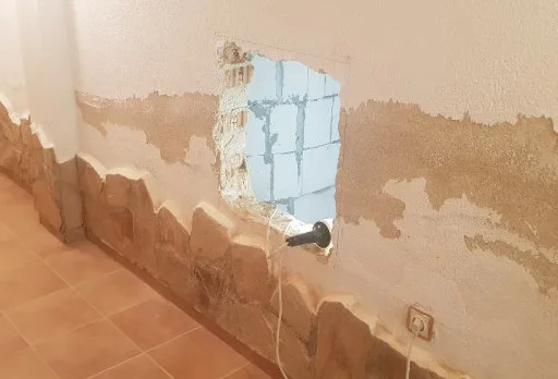 Bau- und Reparaturarbeiten in einem Haus in Varna