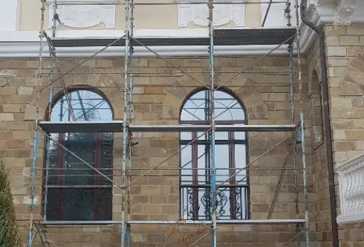 Facade renovation of a house in Varna