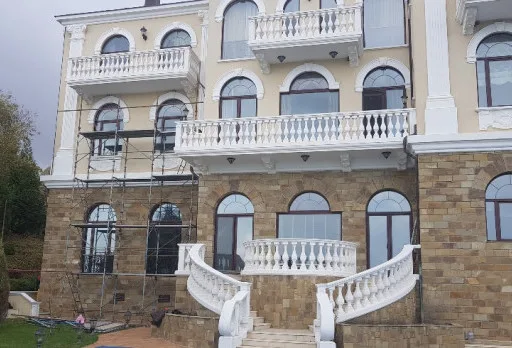 Facade renovation of a house in Varna