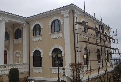 Facade renovation of a house in Varna