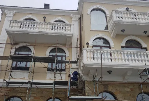 Facade renovation of a house in Varna