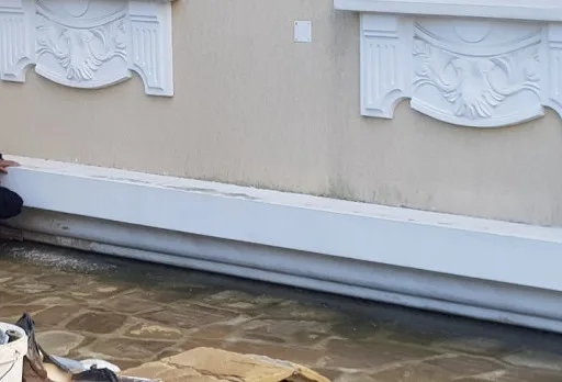 Facade renovation of a house in Varna