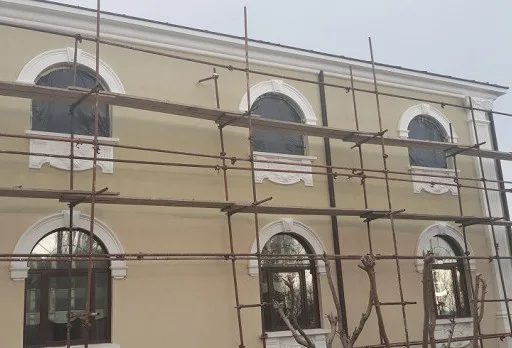Facade renovation of a house in Varna