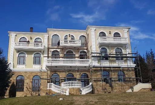 Facade renovation of a house in Varna