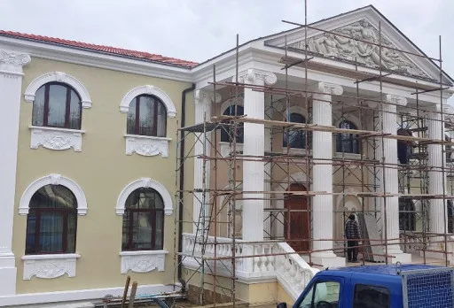 Facade renovation of a house in Varna