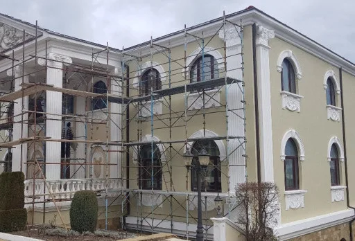 Facade renovation of a house in Varna